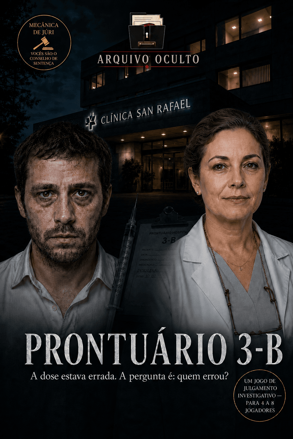 Capa do jogo Prontuário 3-B